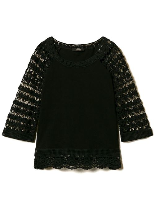 Maglia donna in pizzo TWINSET ACTITUDE | 251AP250000006